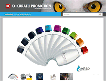 Tablet Screenshot of kc-werbeartikel.com